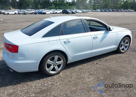 2012 Audi A6 3.0 Premium из США, поврежденный, VIN WAUGGAFC8CN073476